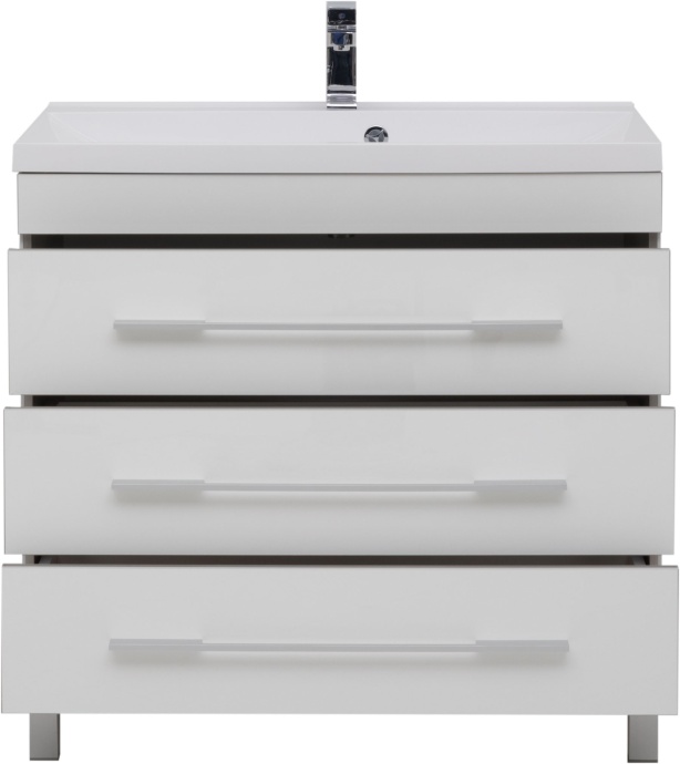 Мебель для ванной Aquanet Верона 90 белая - 4