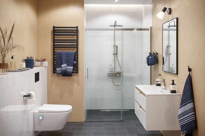 Тумба под раковину EXCELLENT Tuto 80 белый - светлое дерево MLEX.0103.800.WHBL - 3