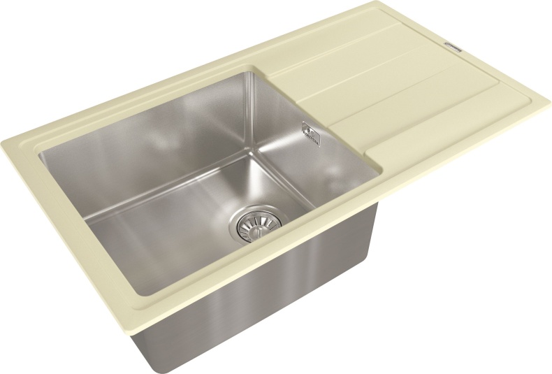 Мойка кухонная Florentina Комби 860 шампань 21.400.D0860.202 - 1