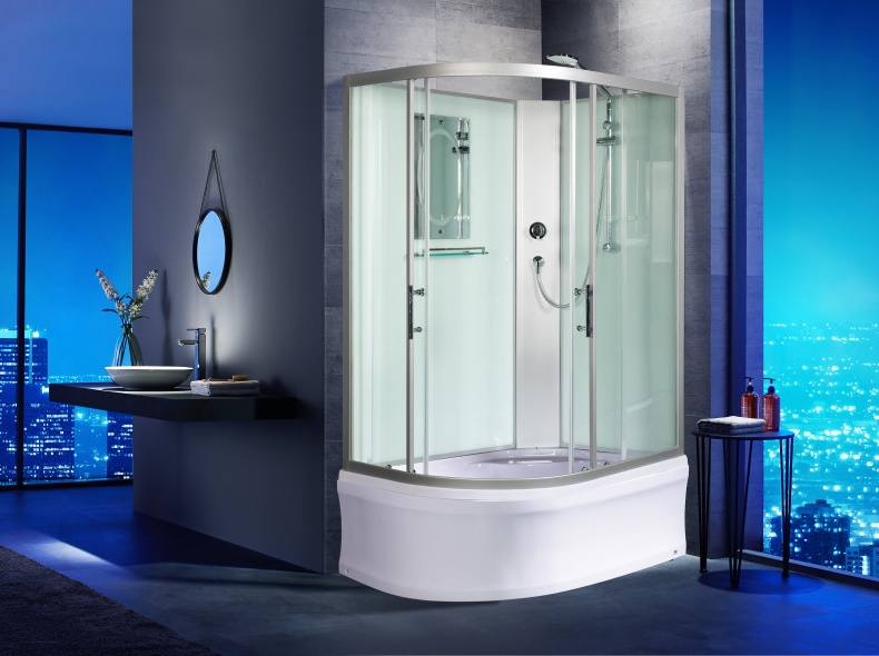 Душевая кабина Weltwasser WW500 HALLE 1201 R 120х90 хром  10000003312 - 1