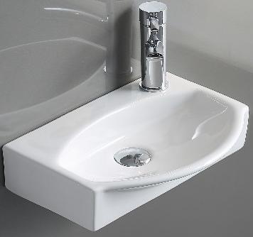 Раковина подвесная Ceramalux N 41 белый  78014T - 0