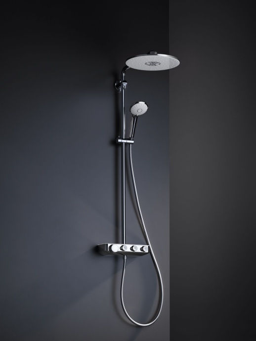 Душевая стойка Grohe Euphoria SmartControl 310 Duo 26507LS0 белая луна, с термостатом - 1