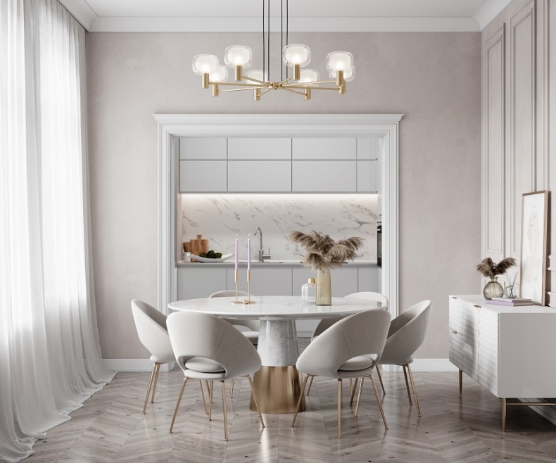 Подвесная люстра Maytoni Vision MOD411PL-08G - 1