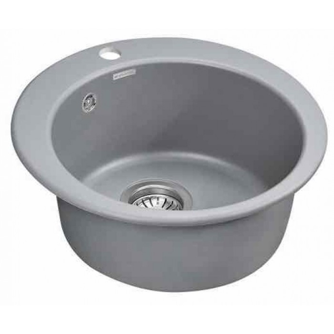 Мойка кухонная Paulmark Gelegen 48 серый матовый PM404800-GRM - 1