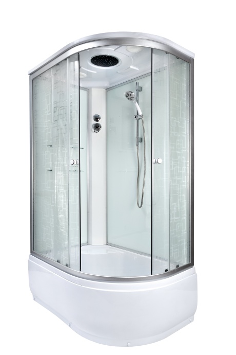 Душевая кабина DETO EM4511L с высоким поддоном, с сиденьем - 1