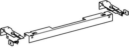 Комплект крепления для инсталляций Geberit Duofix UP182 к капитальной стене 111.813.00.1 - 1