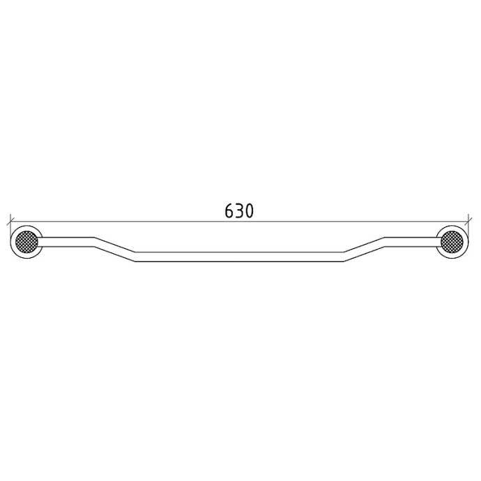 Полотенцедержатель Boheme Royal Cristal золото 10922-G-B - 1