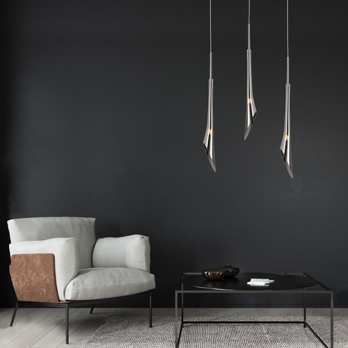 Подвесной светильник Eurosvet Folio 50224/1 дымчатый - 1