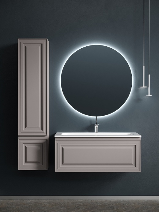 Тумба под раковину Sancos Very 100 темно-бежевая VR100SM - 1