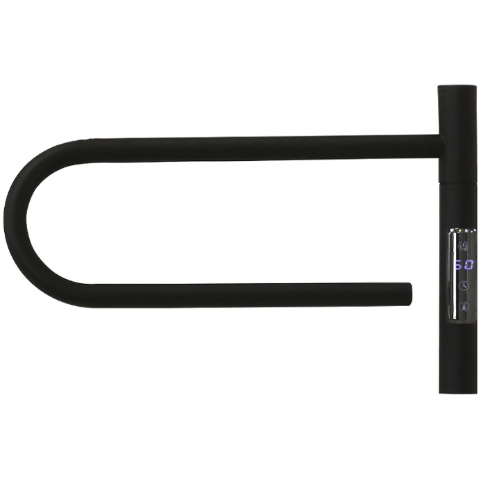 Электрический полотенцесушитель Vincea 39х25 черный VTD-1P1BE - 0