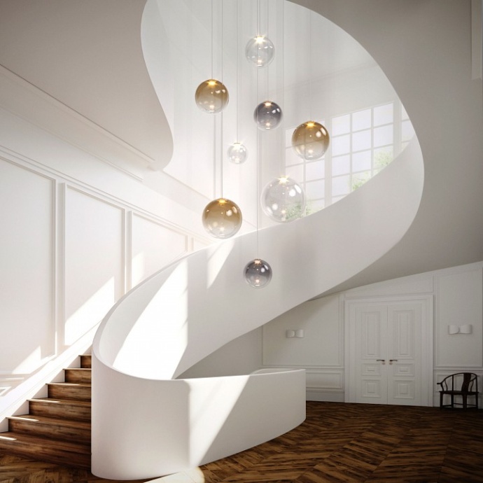 Подвесной светильник Eurosvet Wonder 50230/1 LED прозрачный - 2