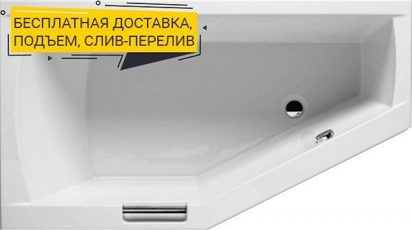 Акриловая ванна Riho Geta 170 R B031001005 - 0