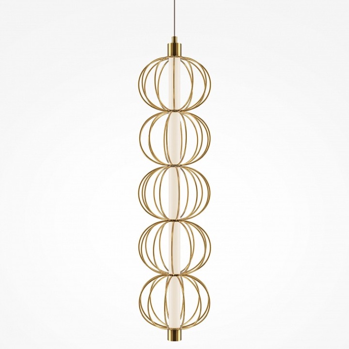 Подвесной светильник Maytoni Golden Cage MOD216PL-L10G3K - 0