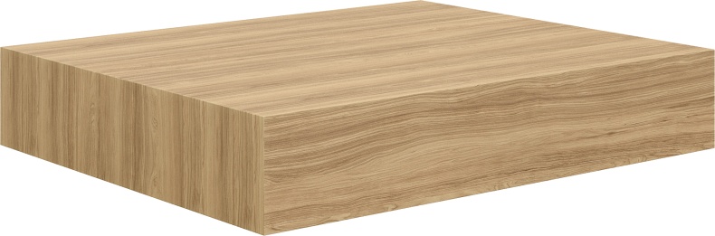 Столешница STWORKI Ольборг 60 дуб французский, без отверстий, с тумбой 60, с раковиной STWORKI Soul 1 белой 488937 - 7