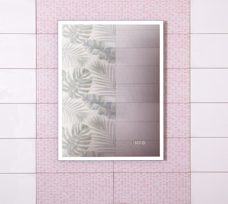 Зеркало Бриклаер Лофт 60 сенсор на зеркале, с подсветкой 4627125415722 - 0