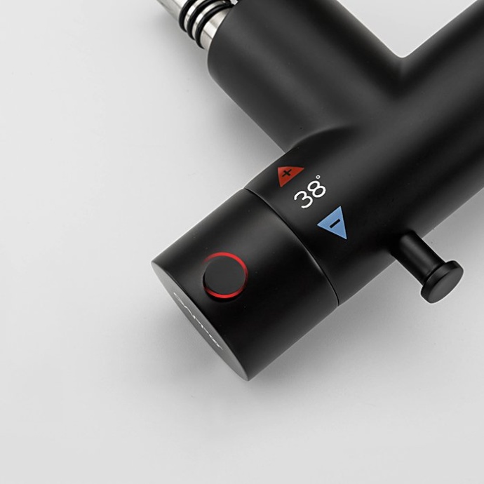 Термостатический смеситель с гигиеническим душем Gappo G7290-6 - 4