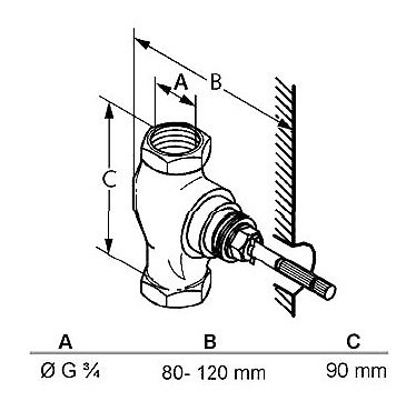 Скрытая часть Kludi Ambienta 53811 - 1