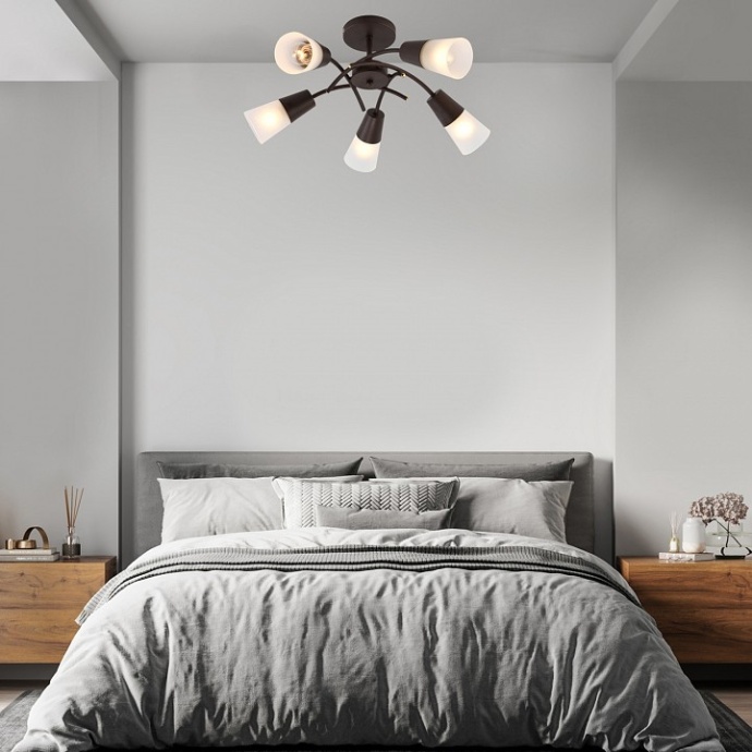 Люстра на штанге Escada Calla 1109/5P Wenge - 2