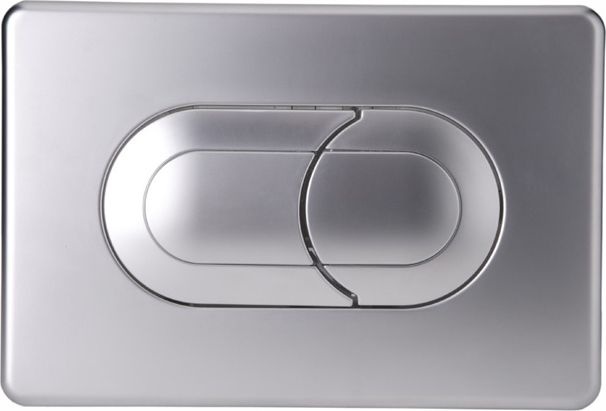 Кнопка смыва OLI Salina 640086 хром матовый - 0