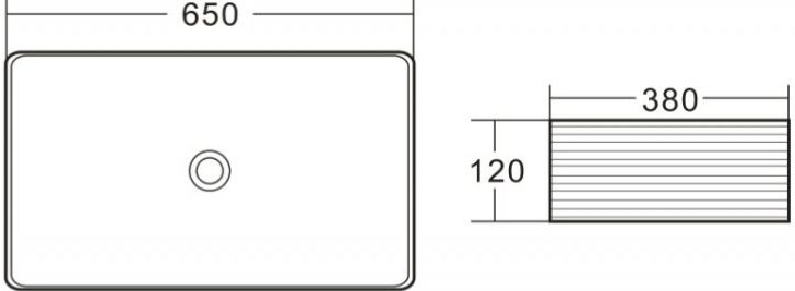 Раковина BelBagno BB1408 - 2
