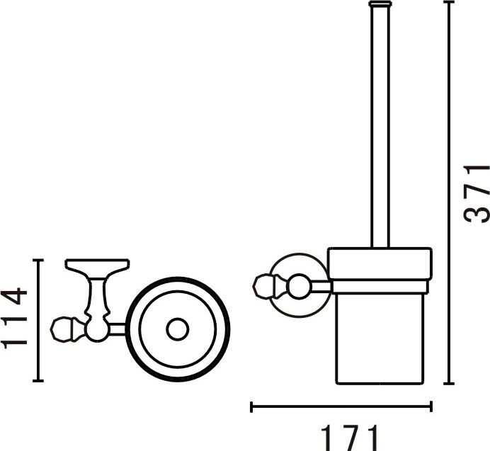 Ершик Art&Max Antic Crystal AM-E-2681SJ-Br - 2