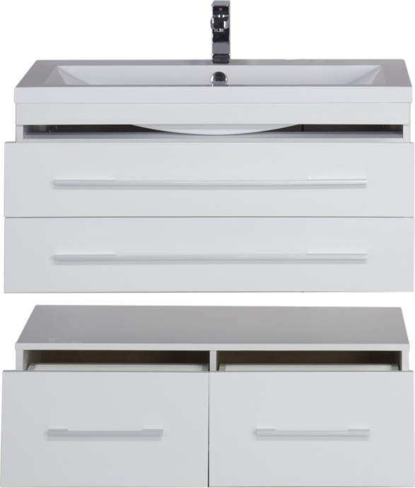 Мебель для ванной Aquanet Нота 90 белая 171492 - 13