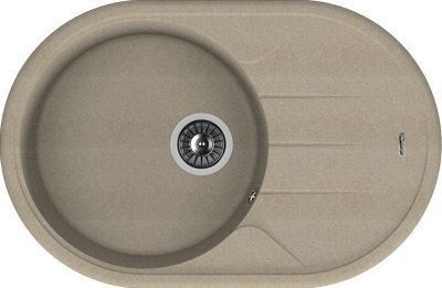 Мойка кухонная Florentina Лотос 780 песочный 20.295.C0780.107 - 0