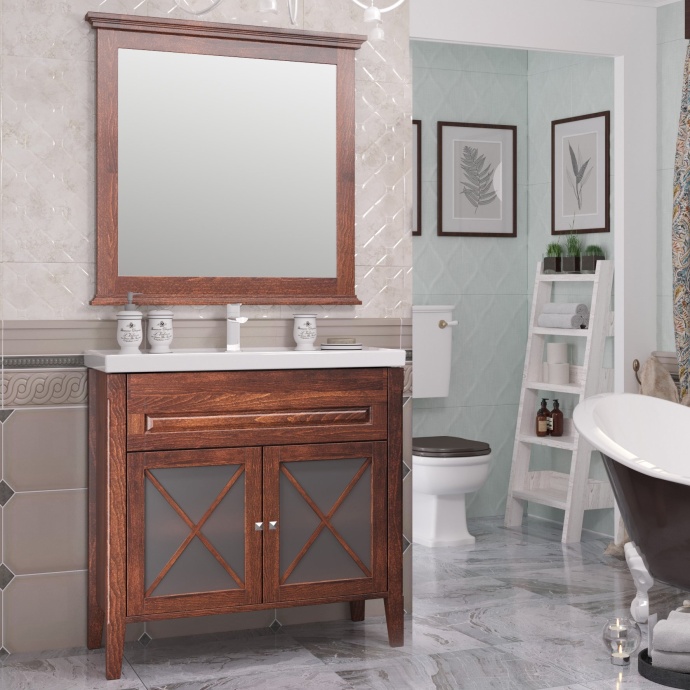 Тумба для комплекта Opadiris Палермо 90 светлый орех 00-00002356 - 2