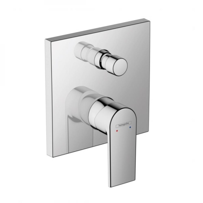 Смеситель для ванны с душем Hansgrohe Vernis Shape хром 71469000 - 0