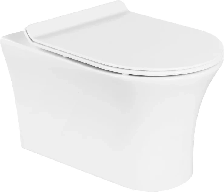 Унитаз подвесной BelBagno Ancona белый, с сиденьем микролифт  BB1224CHR-SM - 0