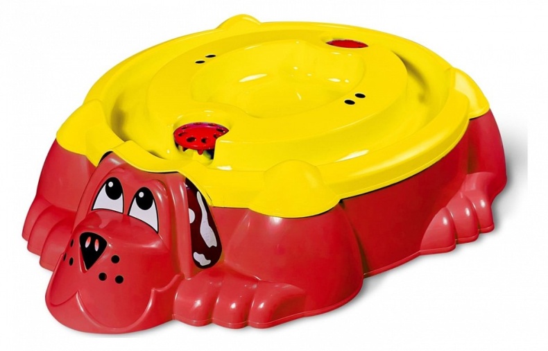 Песочница KIDS Собачка с крышкой 432 2894740402 - 0