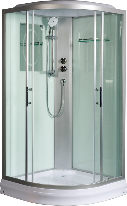 Душевая кабина Weltwasser WW500 WERRA 902 90х90 хром  10000003226 - 0