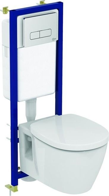 Комплект Ideal Standard W880101 унитаз + инсталляция с кнопкой смыва - 7