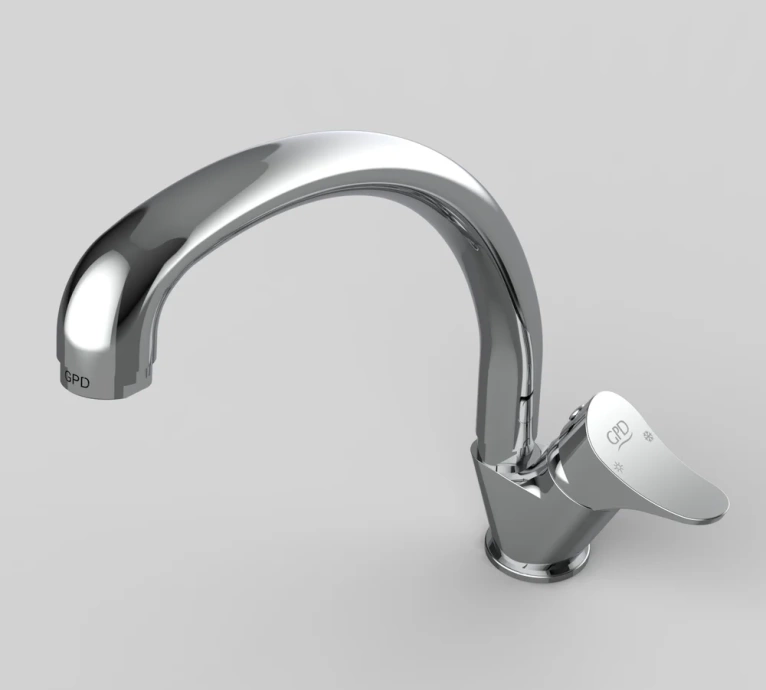 Смеситель для кухни GPD Florus хром MTE170 - 8