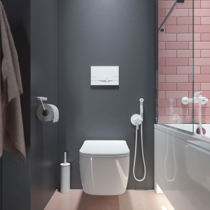 Клавиша смыва, универсальная, белый UNI06MWi77 - 2