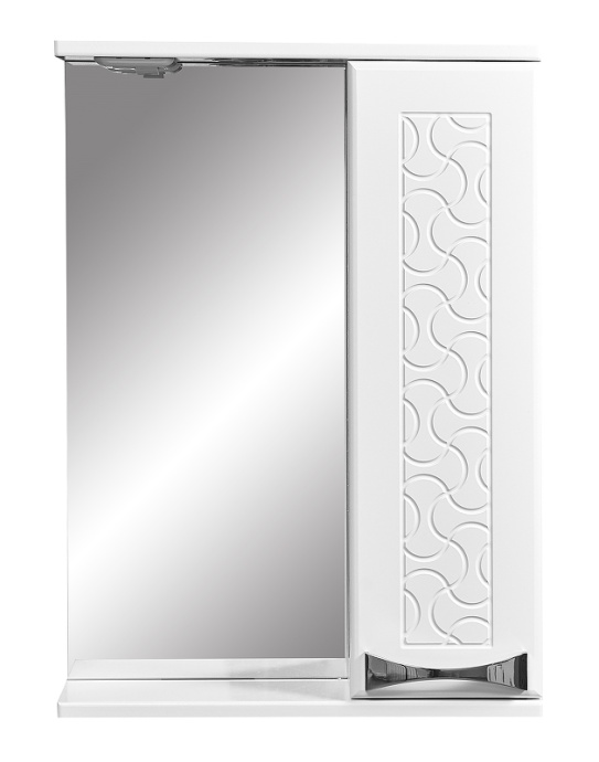 Зеркало-шкаф Stella Polar Ванда 50 R с подсветкой белый SP-00000198 - 1