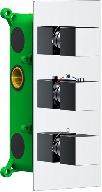 Душевая система встроенная с термостатом Timo Petruma SX-5039/00SM хром - 4