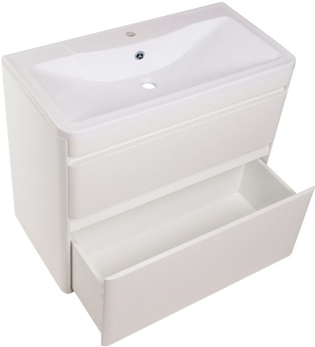 Мебель для ванной Style Line Атлантика 90 Люкс Plus, подвесная, антискрейч - 4