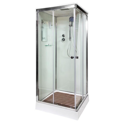 Душевая кабина Deto K 80х80 с электрикой, хром  K408SEL - 0