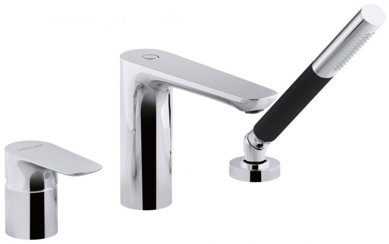 Смеситель Jacob Delafon Aleo E72292-CP на борт ванны - 0