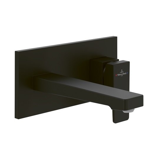 Смеситель для раковины Villeroy & Boch Architectura Square черный, матовый  TVW125003000K5 - 0