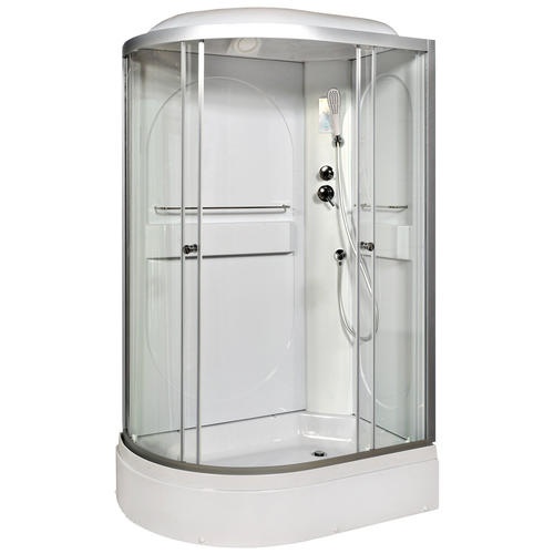 Душевая кабина Deto L 120х80 с электрикой, хром  L520REL - 0