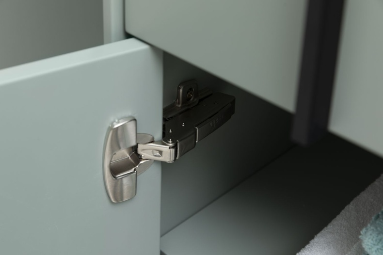 Шкаф пенал Allen Brau Reality 60 подвесной серо - зеленый матовый 1.32003.CGM - 15