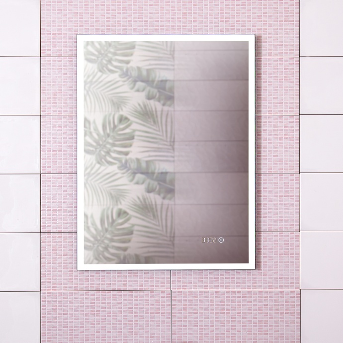 Зеркало Бриклаер Лофт 60 сенсор на зеркале, с подсветкой 4627125415722 - 1