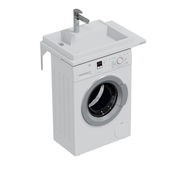 Раковина над стиральной машиной Санта Юпитер 75 L белый 900137 - 1
