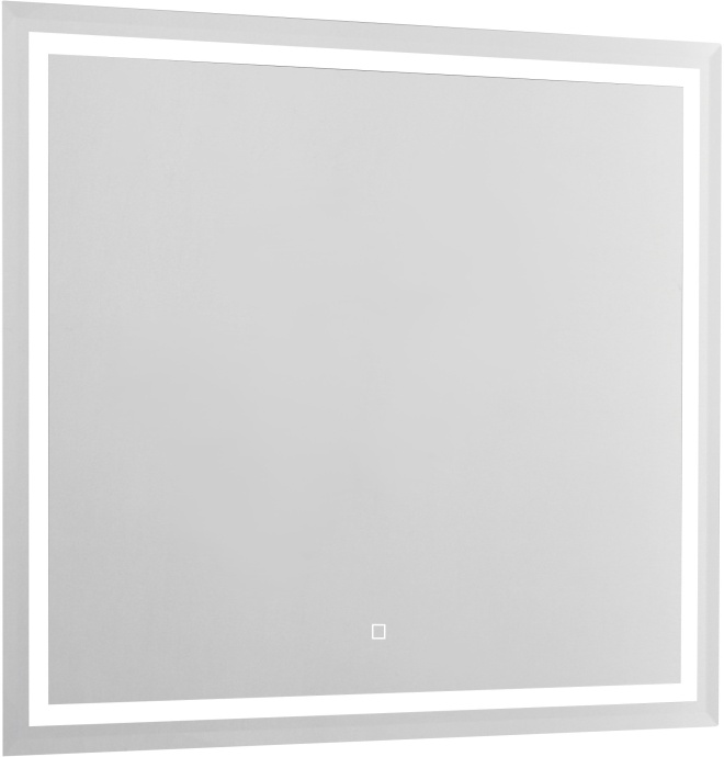 Зеркало Aquaton Уэльс 100 с подсветкой и антизапотеванием 1A208002WA010 - 0
