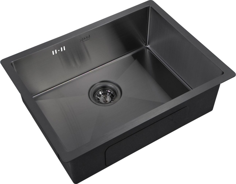 Мойка кухонная Zorg Inox PVD 5844 grafit - 0