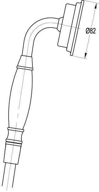 Душевой гарнитур Cezares Liberty F SD 01 LIBERTY-F-SD-01 - 1