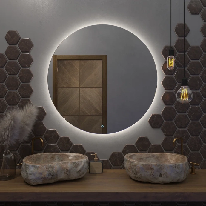 Зеркало Onika Сола 90 с подсветкой  209030 - 4