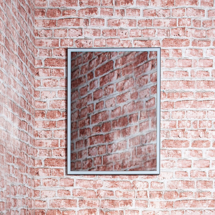 Зеркало Бриклаер Лофт 60 с подсветкойсенсор на зеркале бесконтактный 4627125415623 - 0